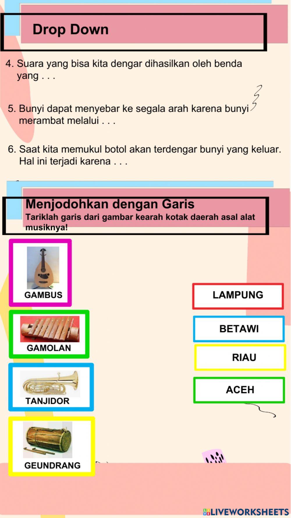 Materi Kelas IV tema 1