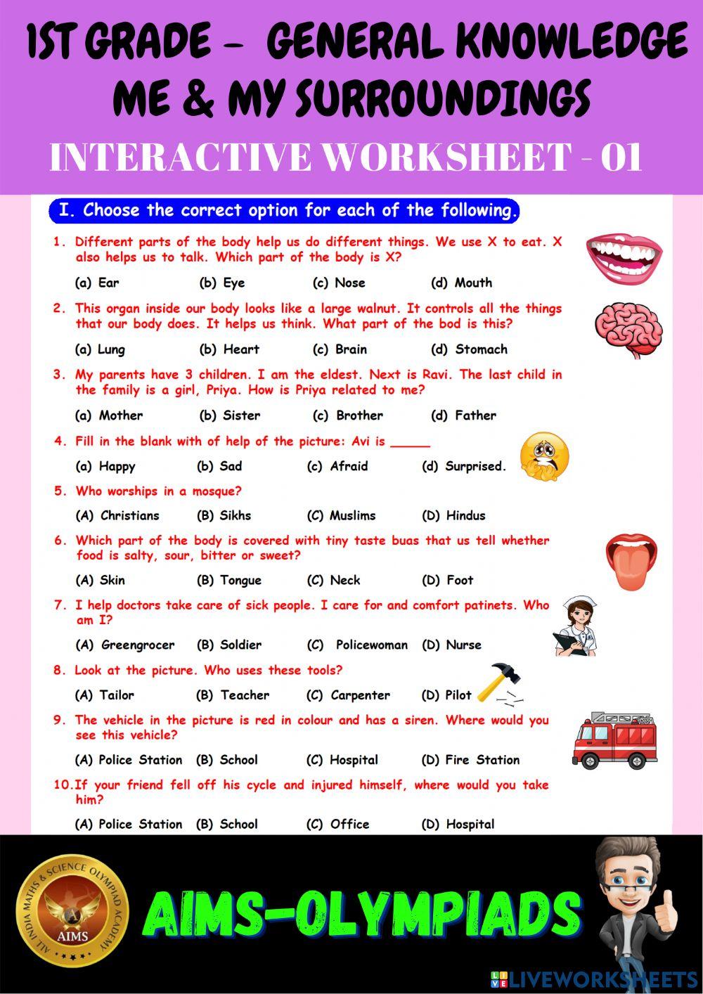 1st-general knowledge-ps01-me & my surroundings