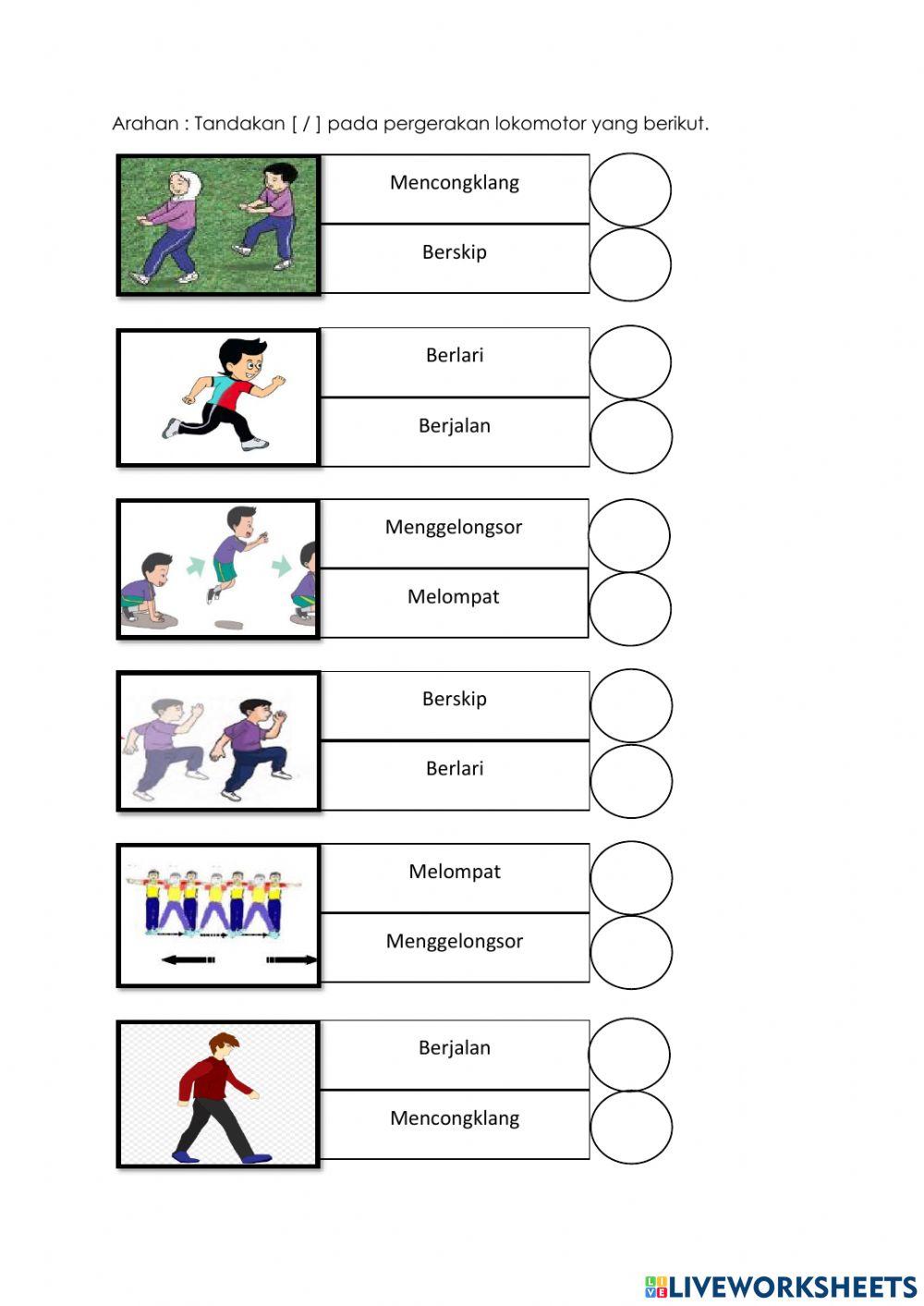 Pergerakan lokomotor