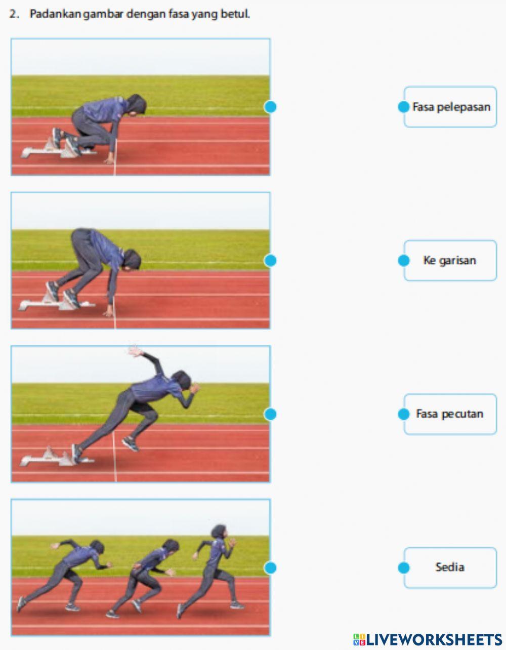 Latihan larian pecut