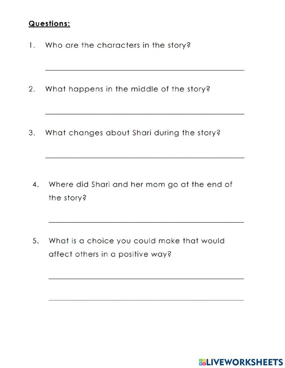 Giving activity Live Worksheets