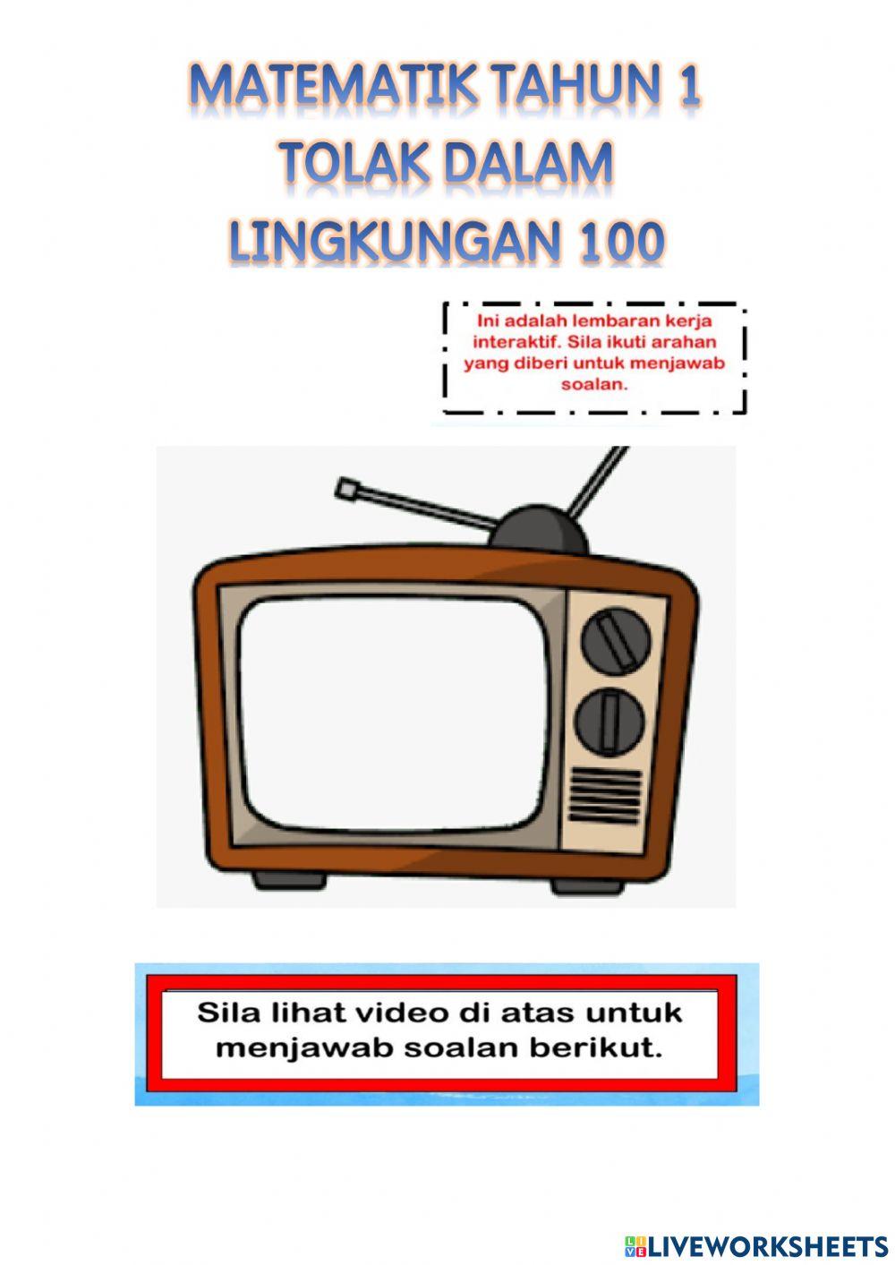 Tolak Dalam Lingkungan 100