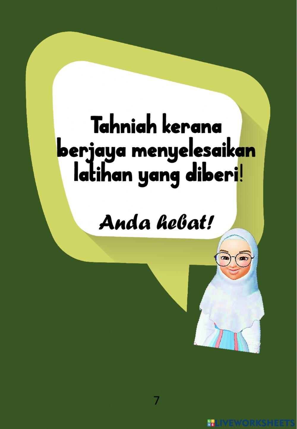 Buku latihan perkataan kvkv