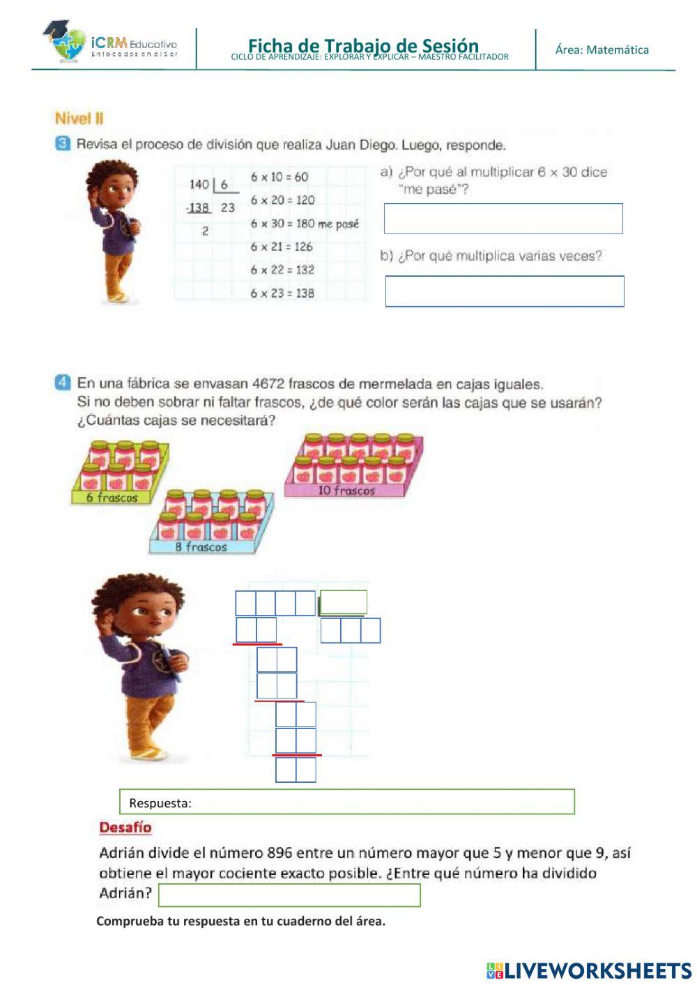 División por una cifra