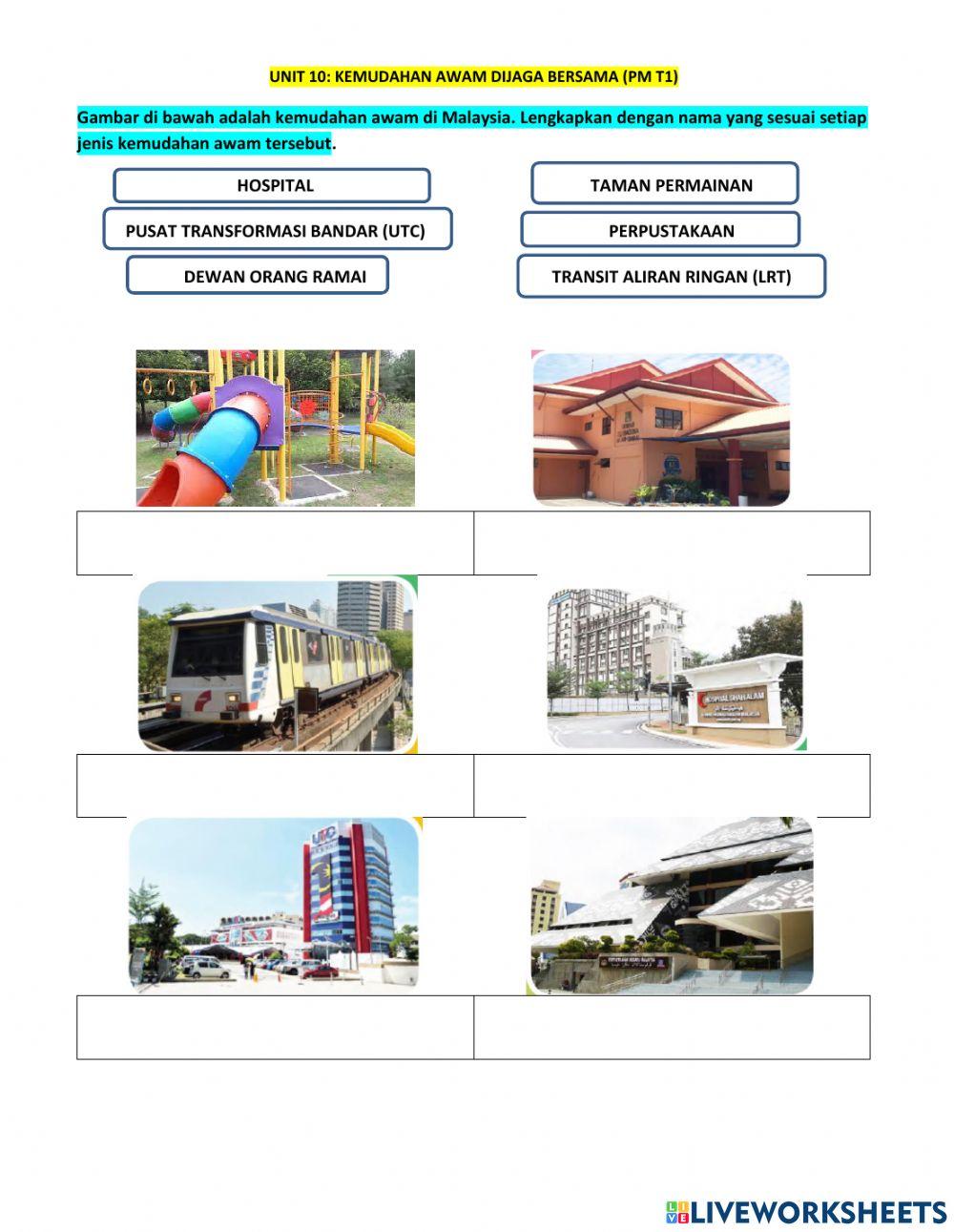 Unit10 kemudahan awam dijaga bersama