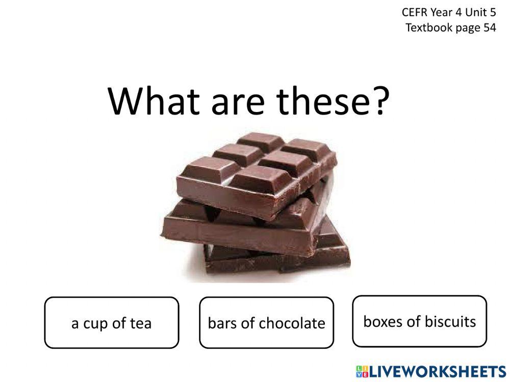 Cefr year 4 unit 5 eating right page 54