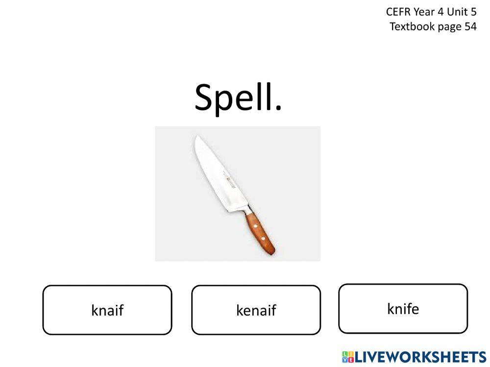 Cefr year 4 unit 5 eating right page 54