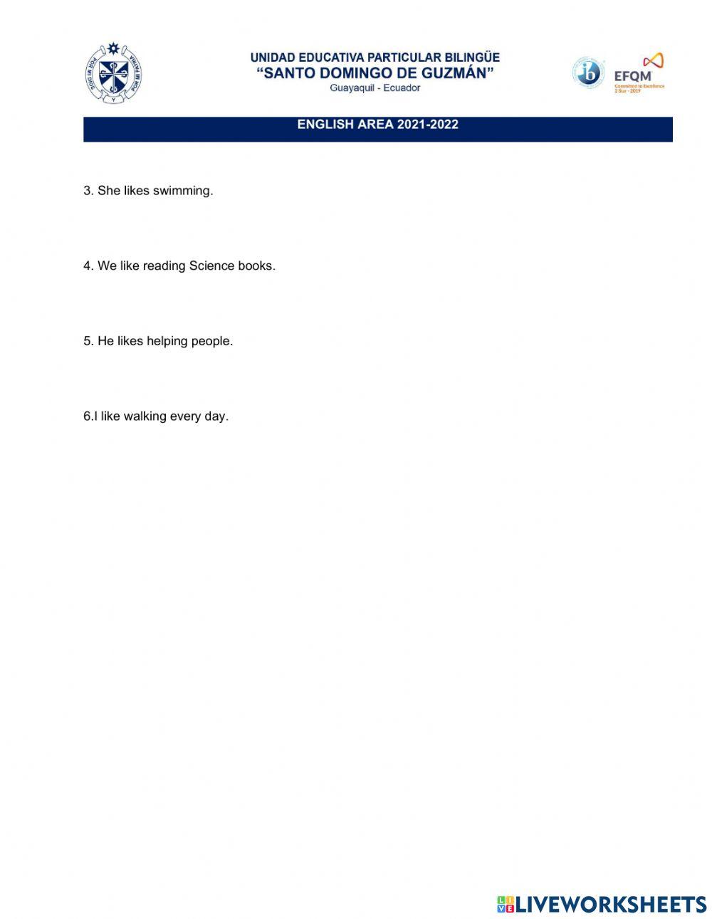 Negative and positive