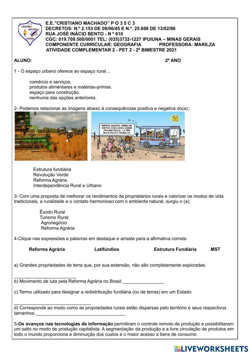 Atividade Complementar 2 - 2º bimestre