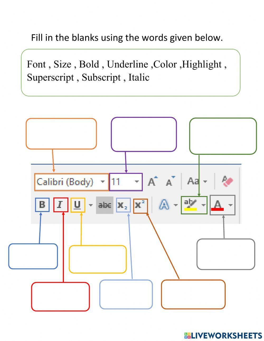 Text formatting tools