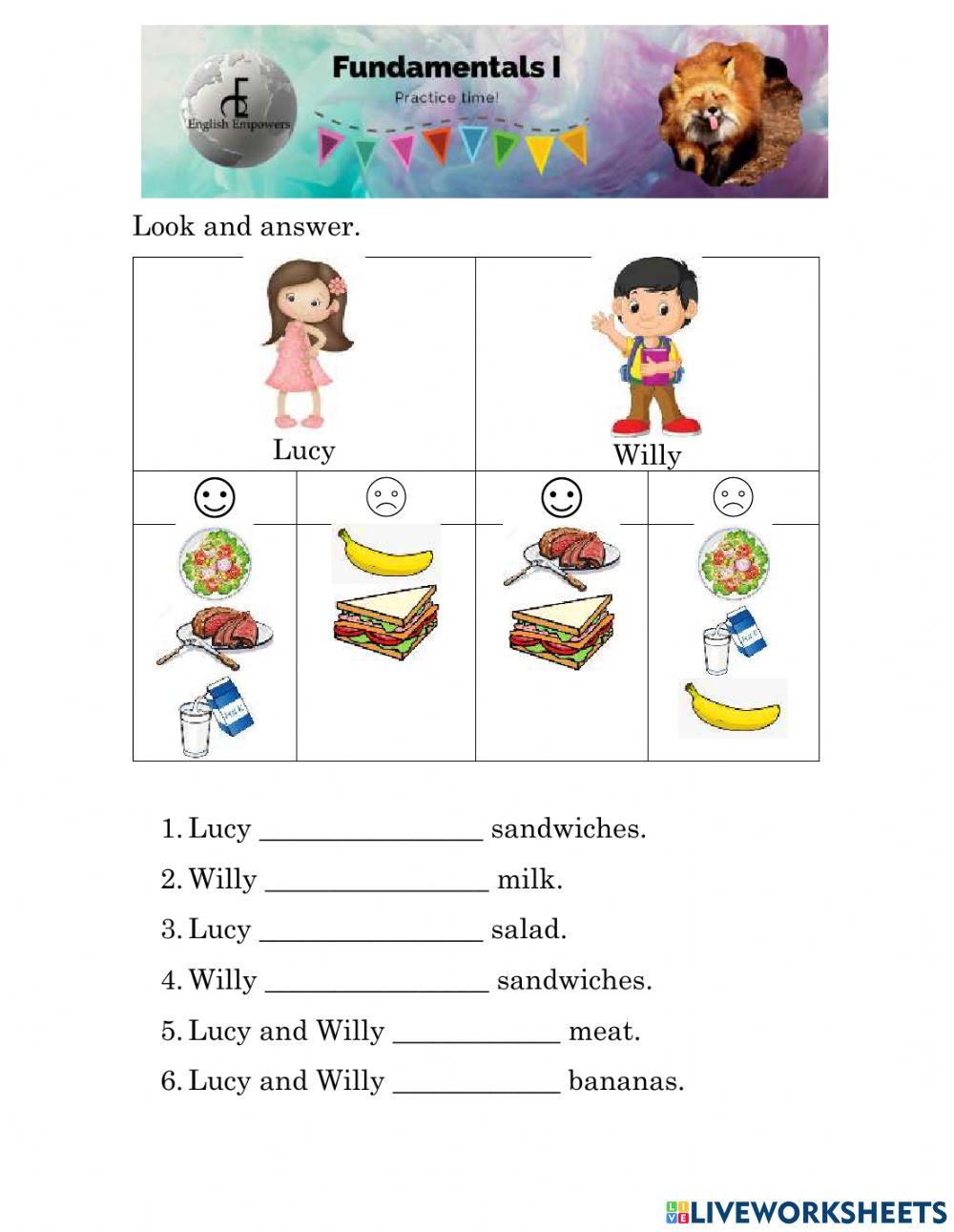 Do does online worksheet | Live Worksheets