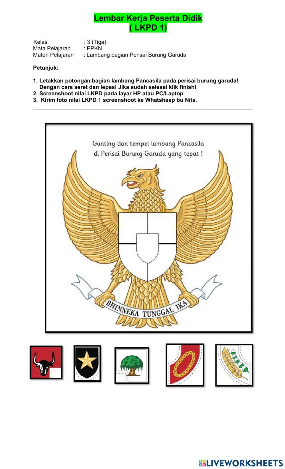 LKPD 1 Lambang Pancasila