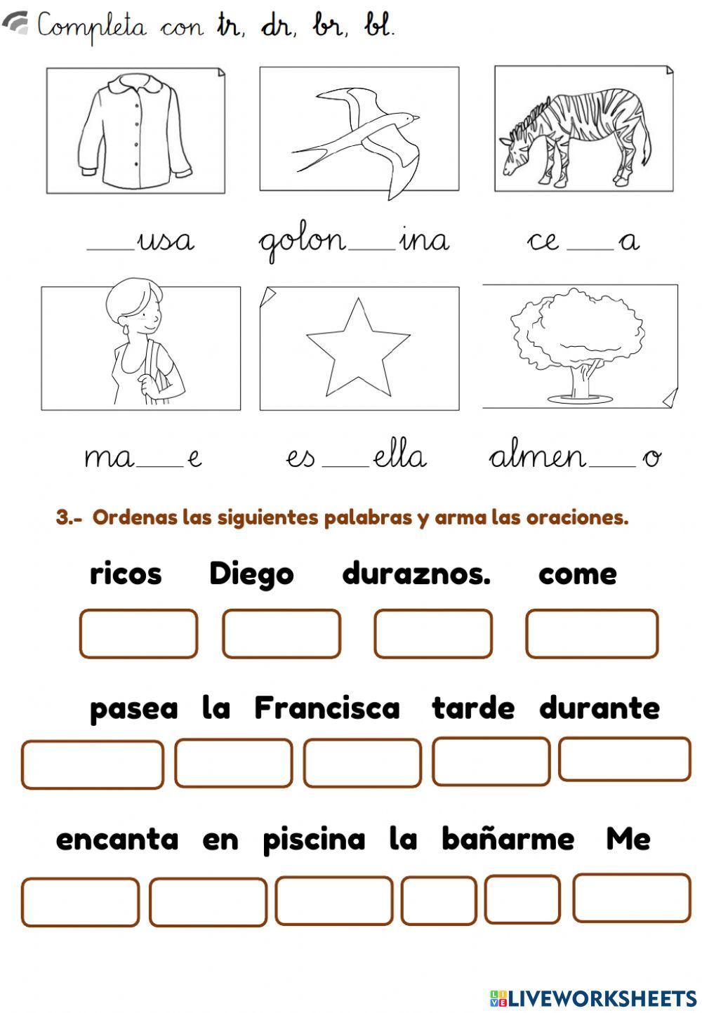 Evaluación Lenguaje 2