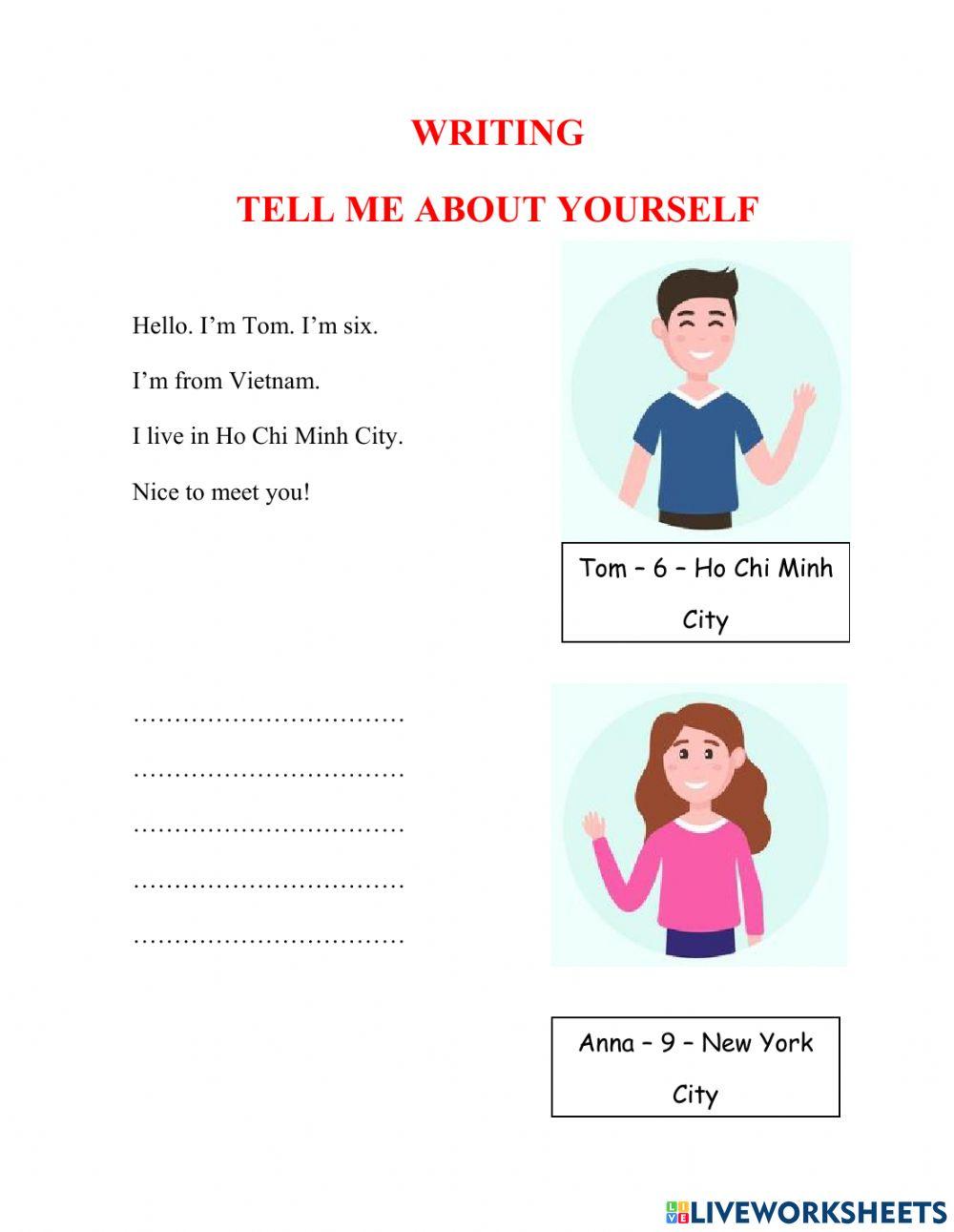 Introduce about yourself