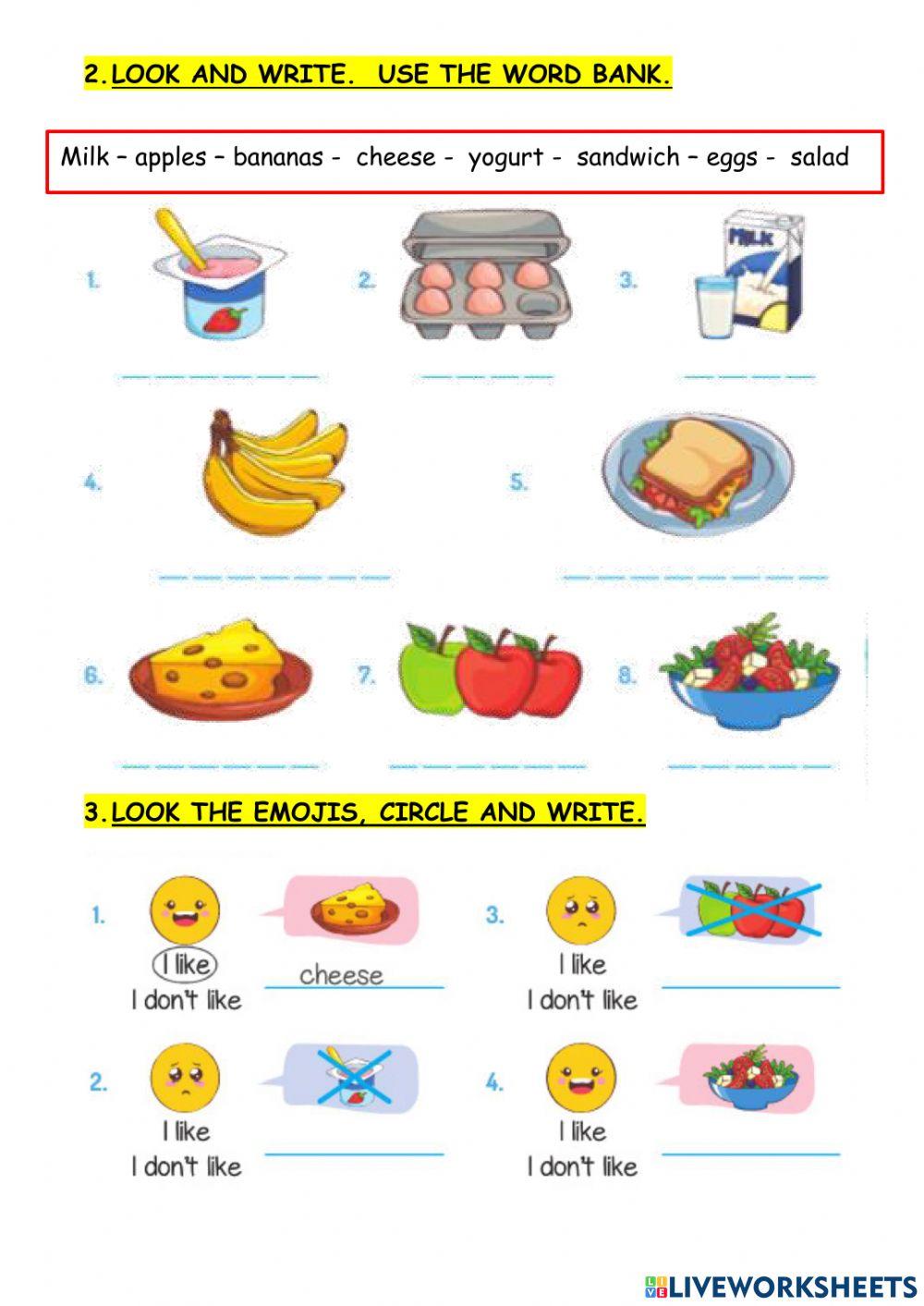 I like - i don't like