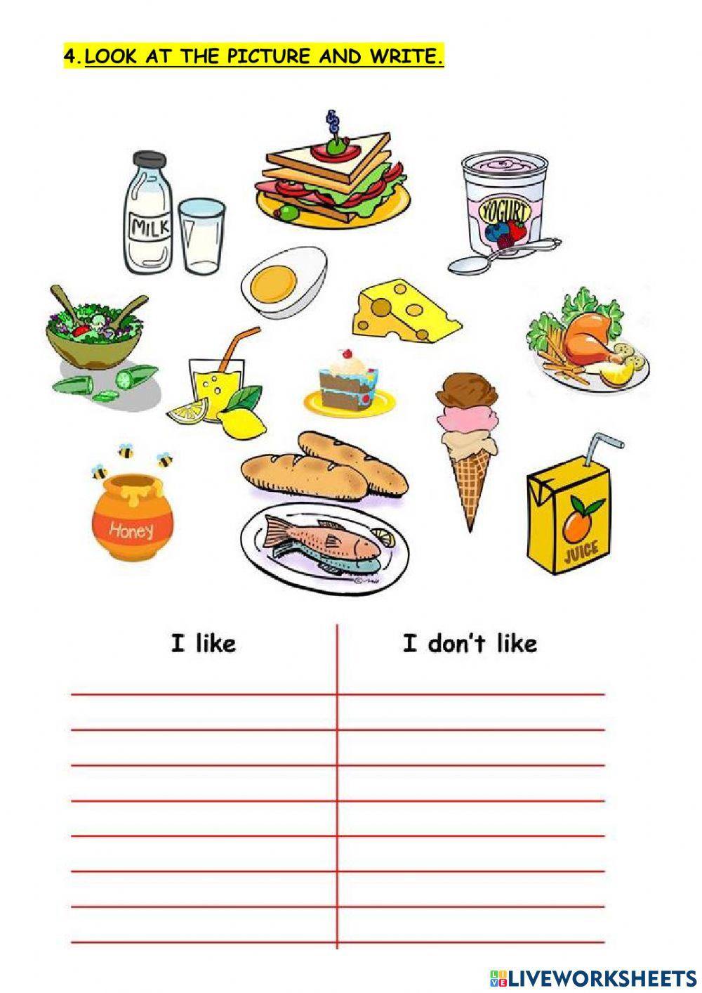 I like - i don't like