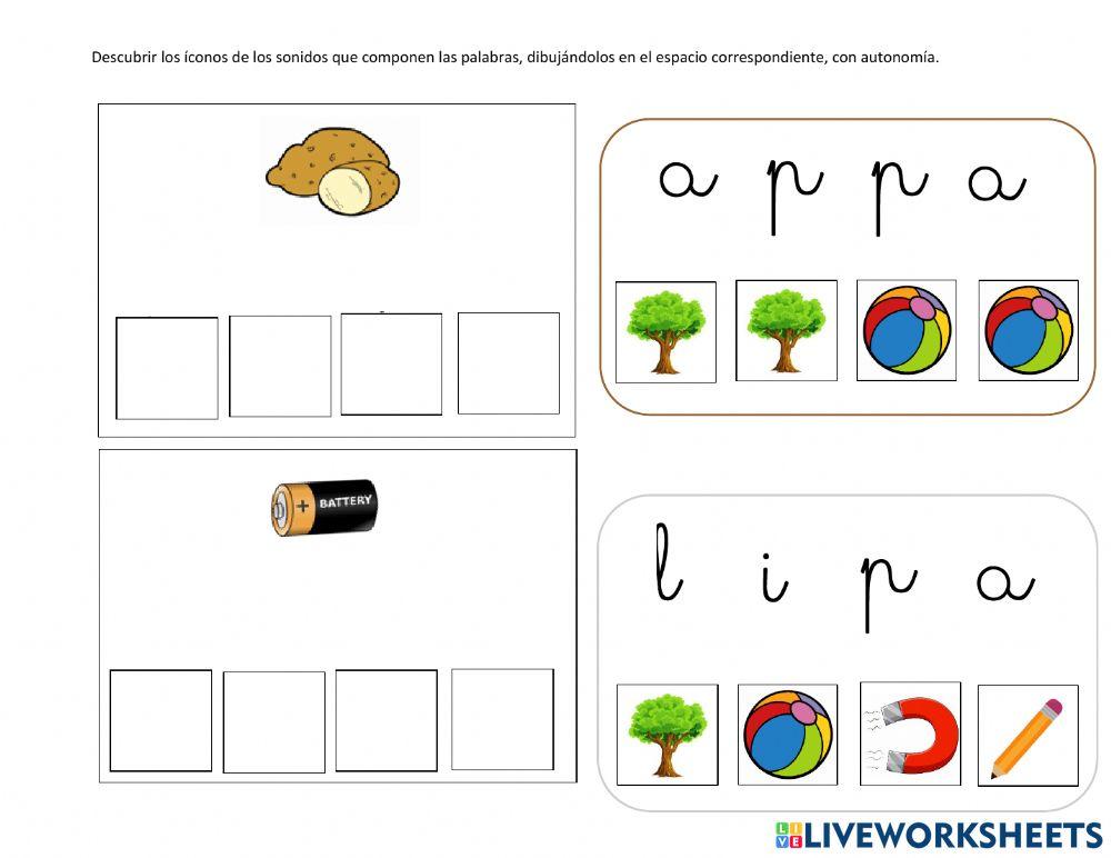 Análisis y síntesis fonémica P