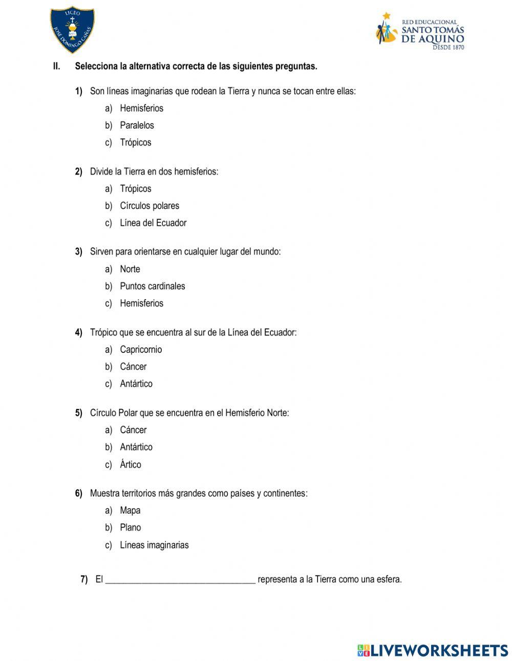 Ubicándonos en la Tierra