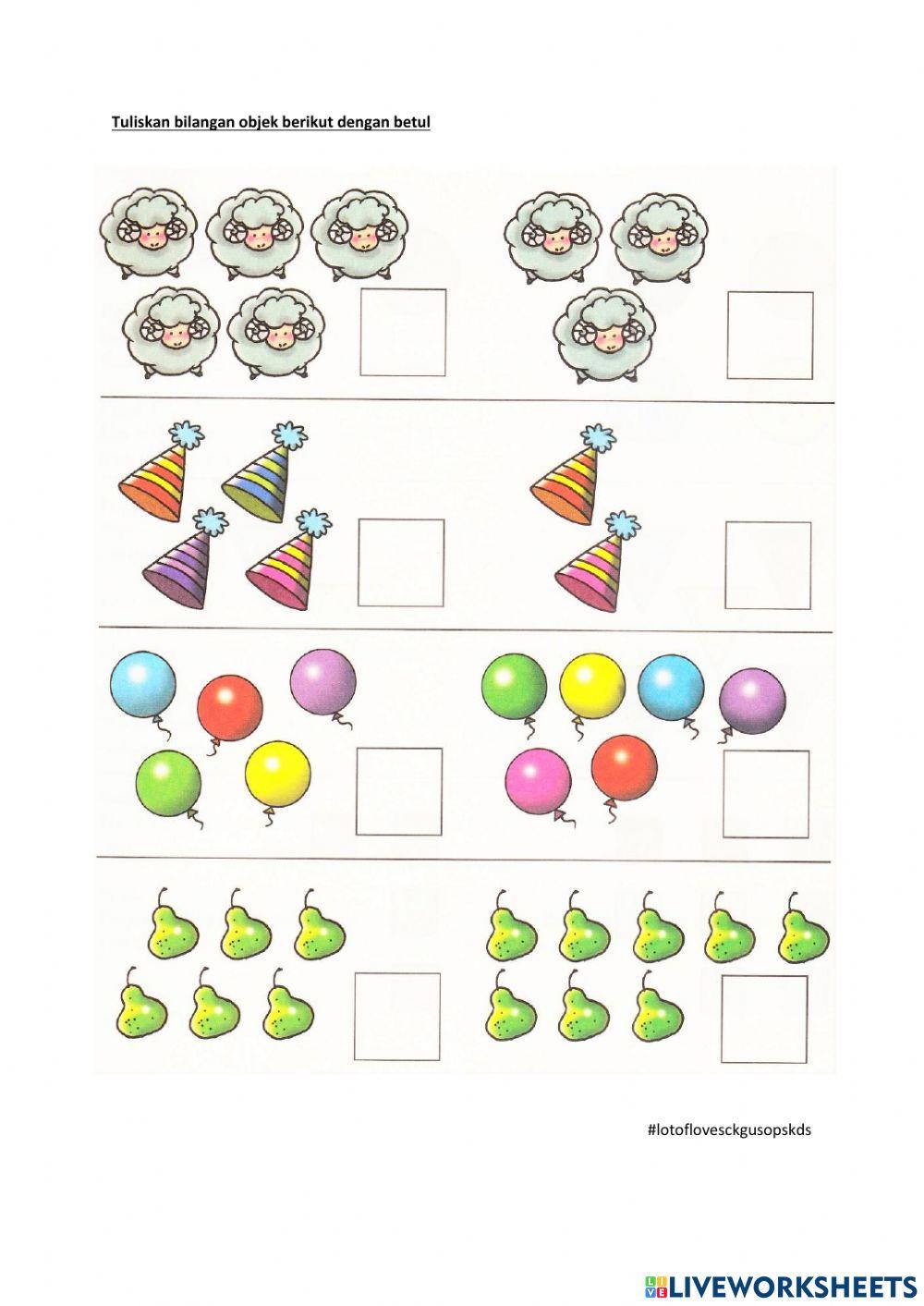 Matematik-nombor 1-10