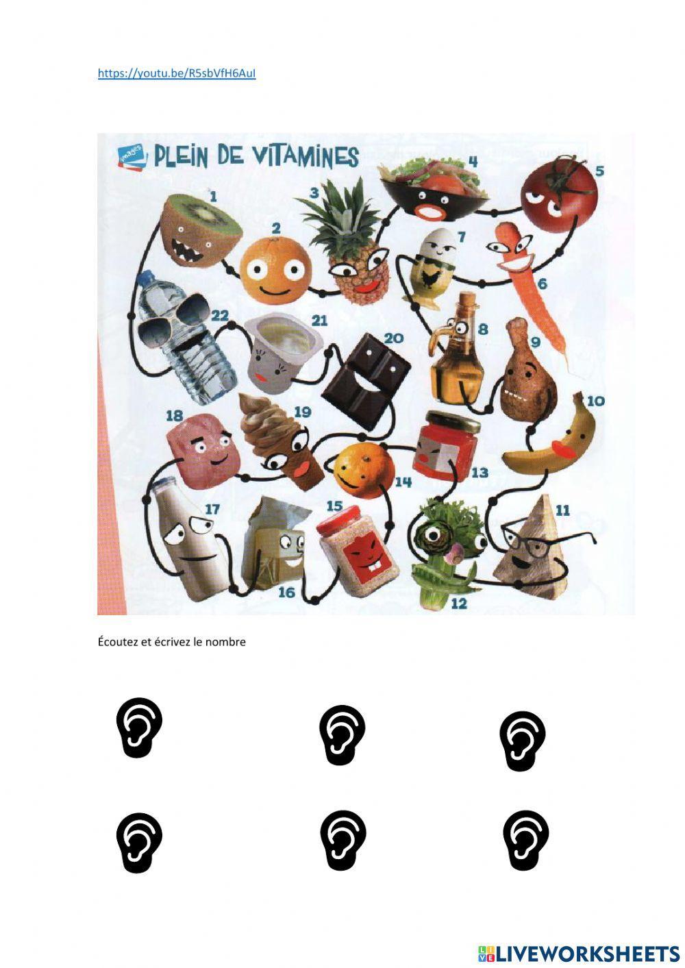 Plein de vitamines (vitamine 1)