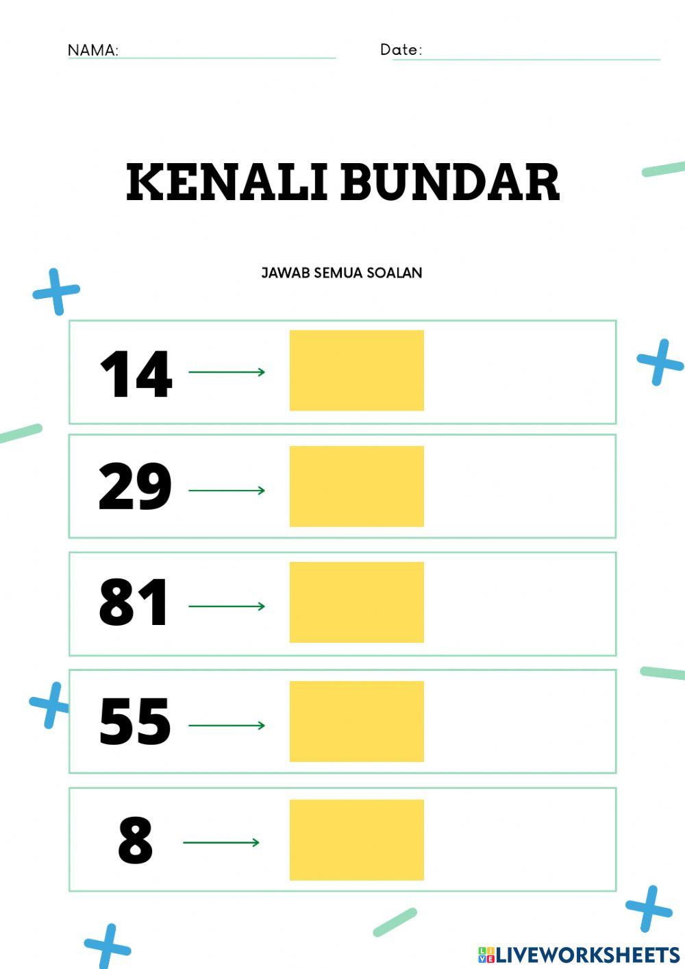 Kenali Bundar