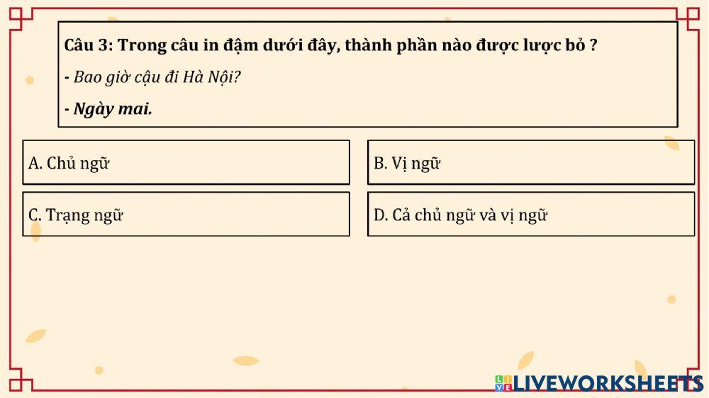 CÁC PHÉP BIẾN ĐỔI CÂU THƯỜNG GẶP