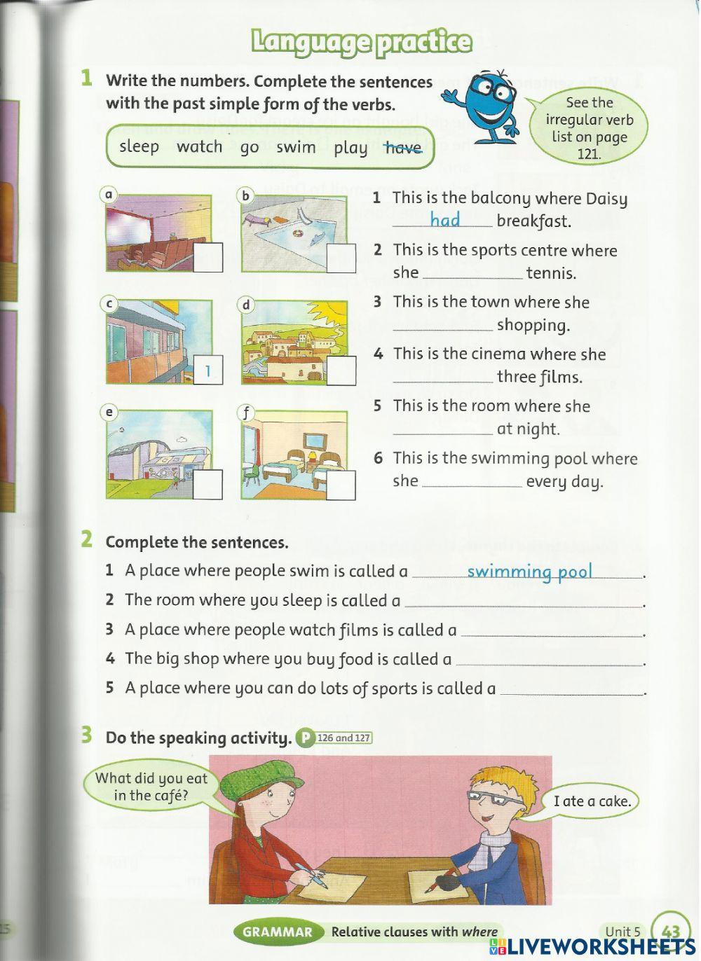 Get ready for Movers - Unit 5