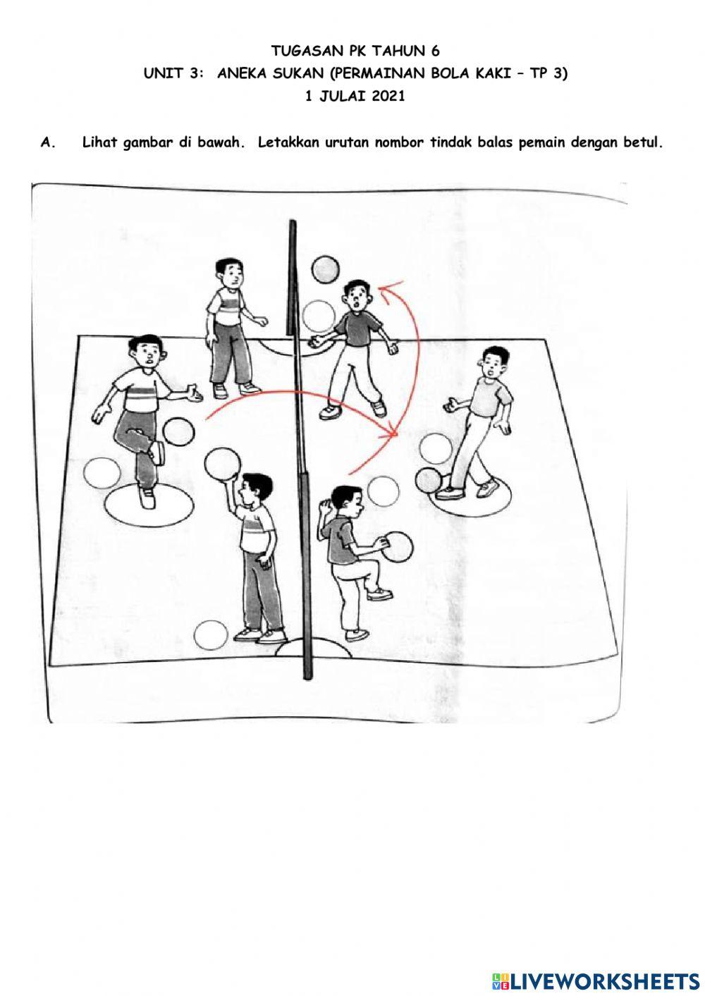 Permainan bola kaki - PJ t6