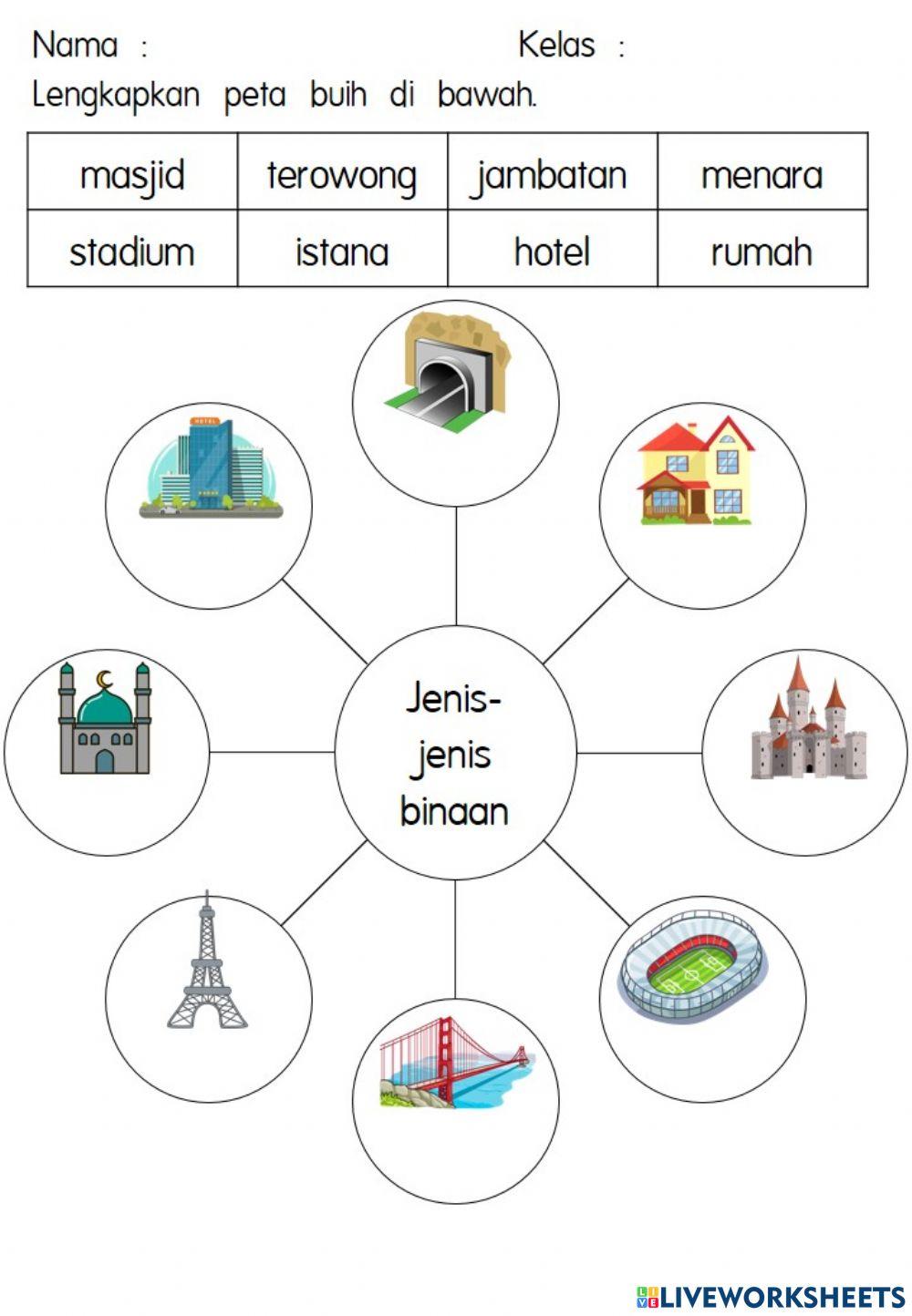 Latihan Peta Buih Pembinaan