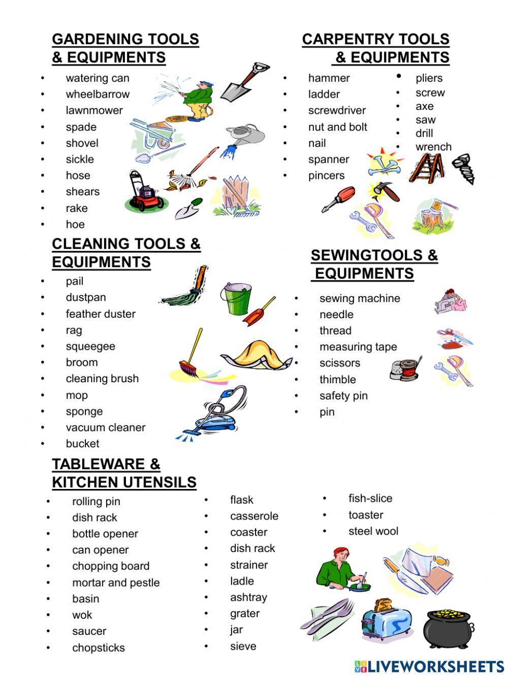 Vocabulary 1 : Year 6