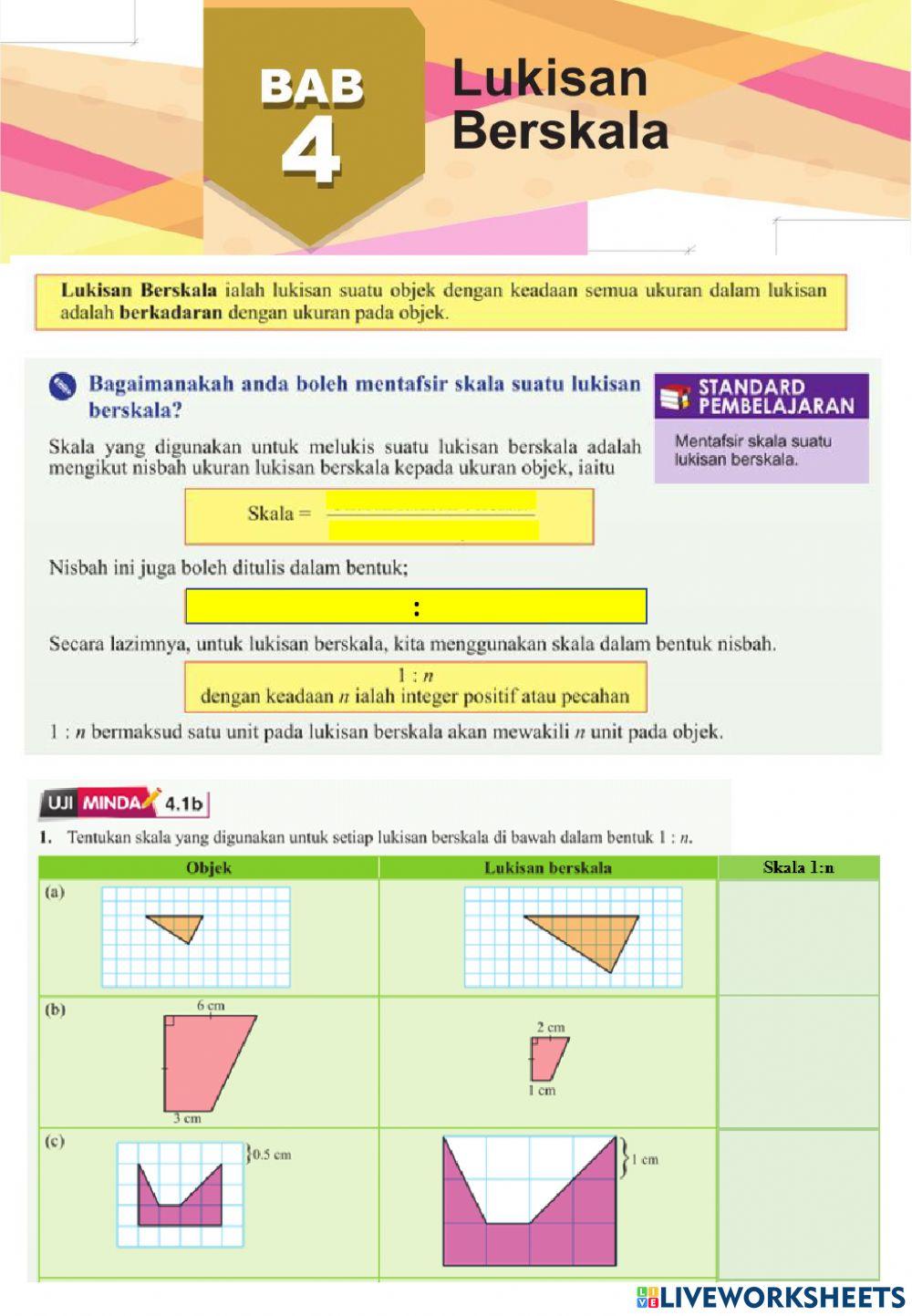 4.1 Lukisan Berskala