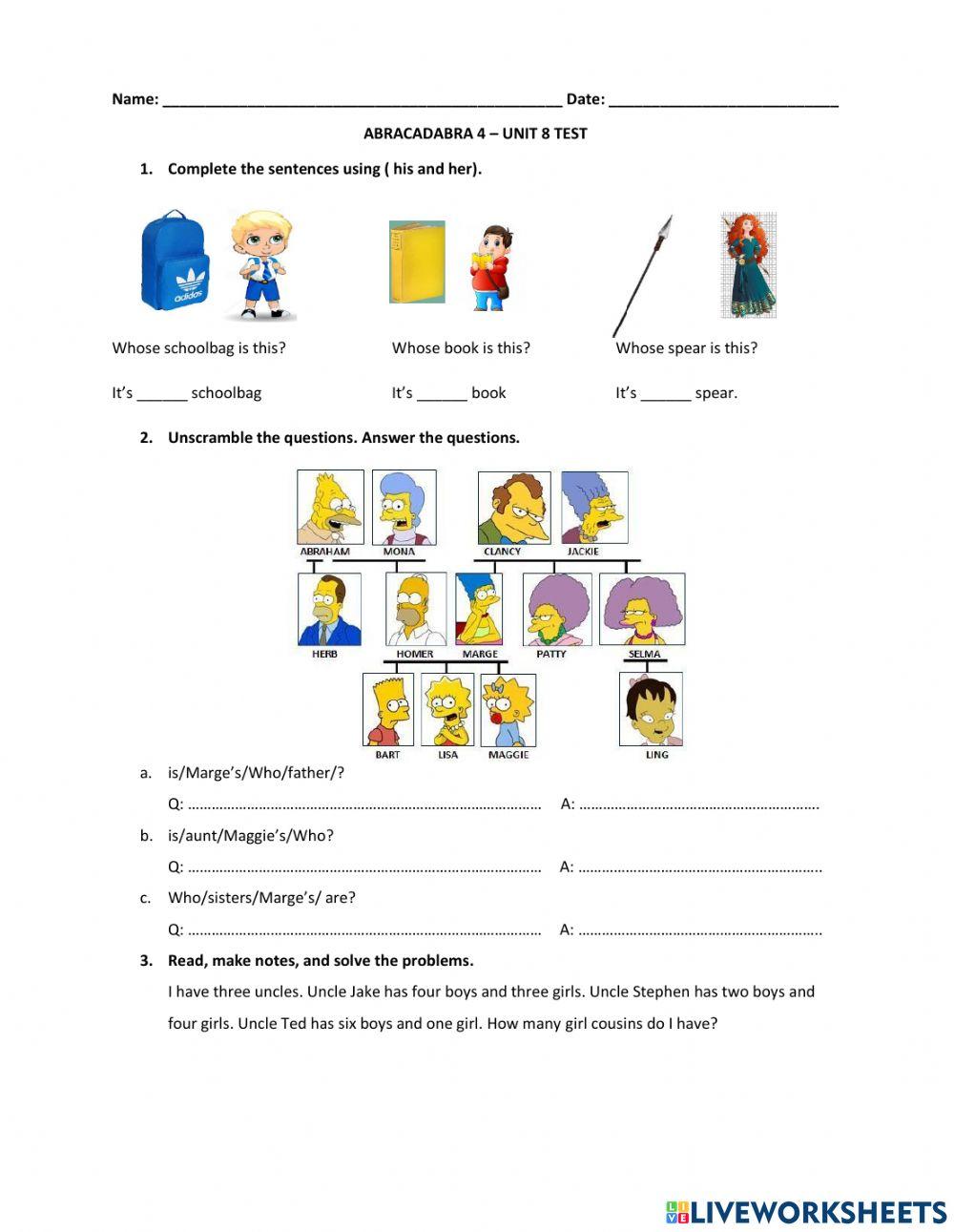 Abracadabra 5 unit 5