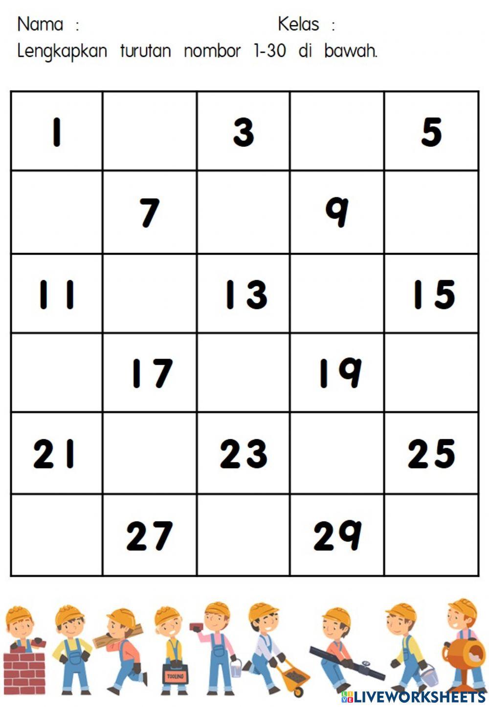 Latihan tema pembinaan