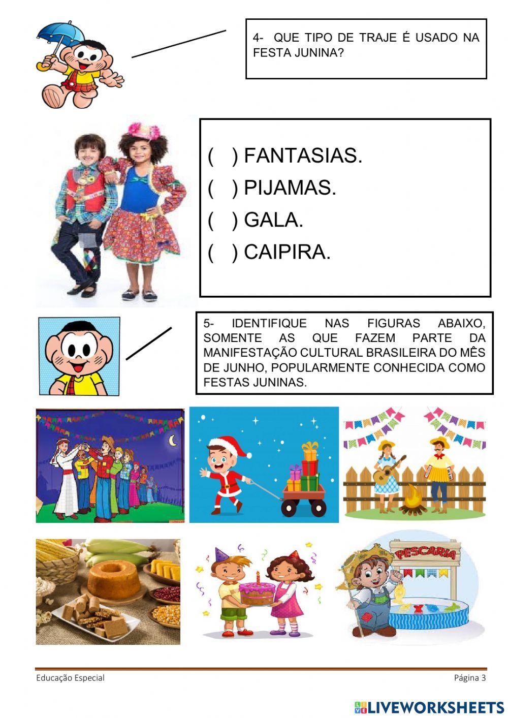 Arte: Manifestação da Cultura Brasileira: Festa Junina
