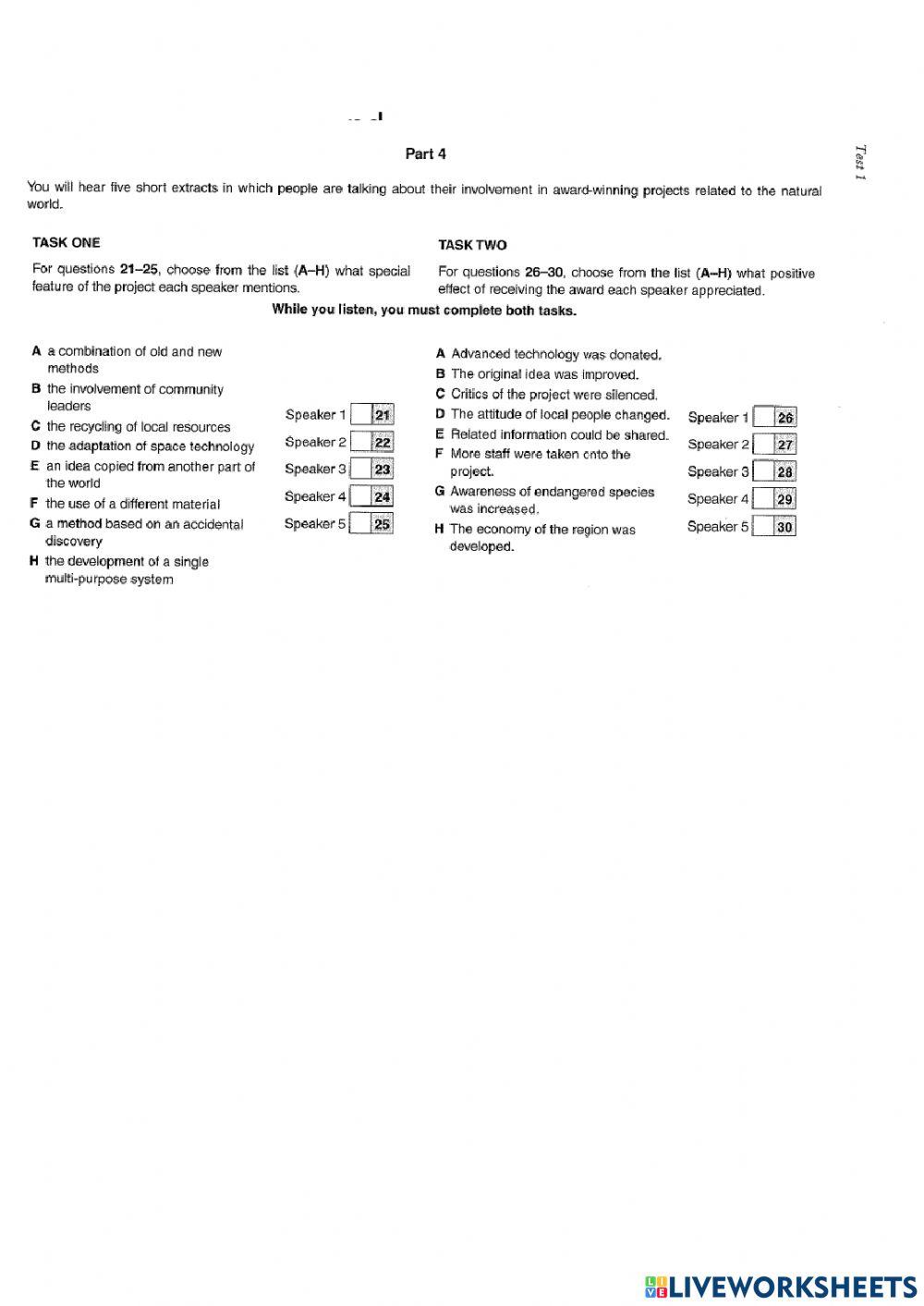 Cpe listening test 1