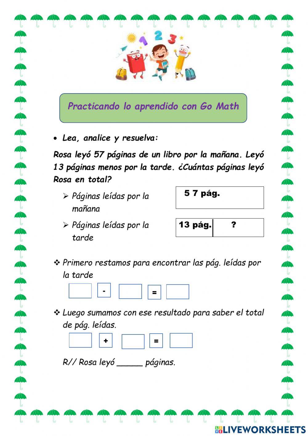 Practicando lo aprendido con Go Math - 3