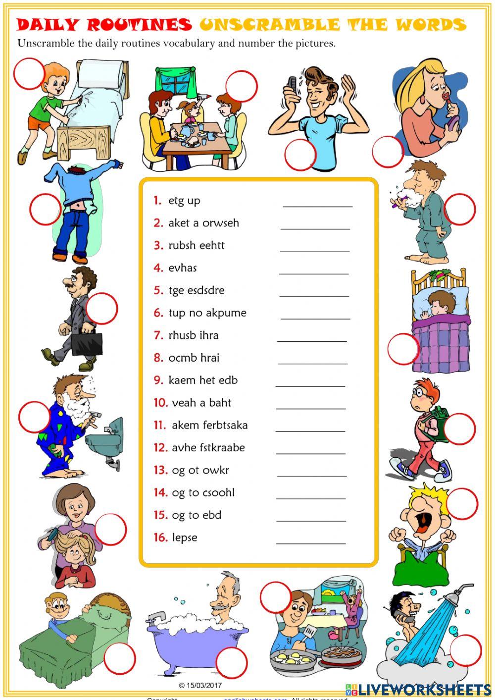 5043934-vocabulary-daily-routines-5th-grade-brady