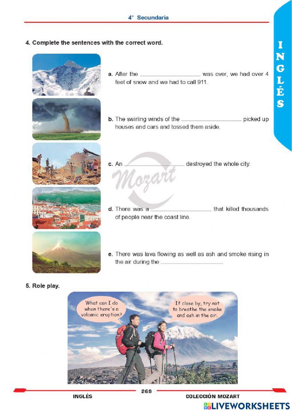 Unidad 4 - inglés 4°