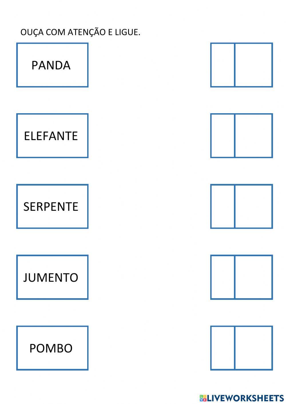 Reconhecimento das LETRAS ARTISTAS M N