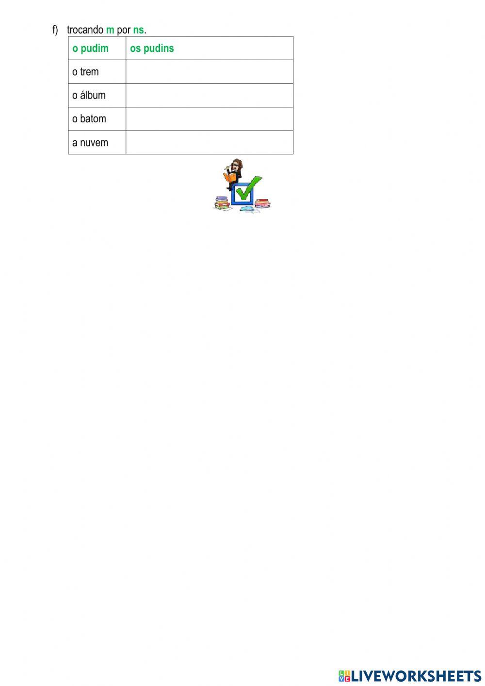 Número do substantivo