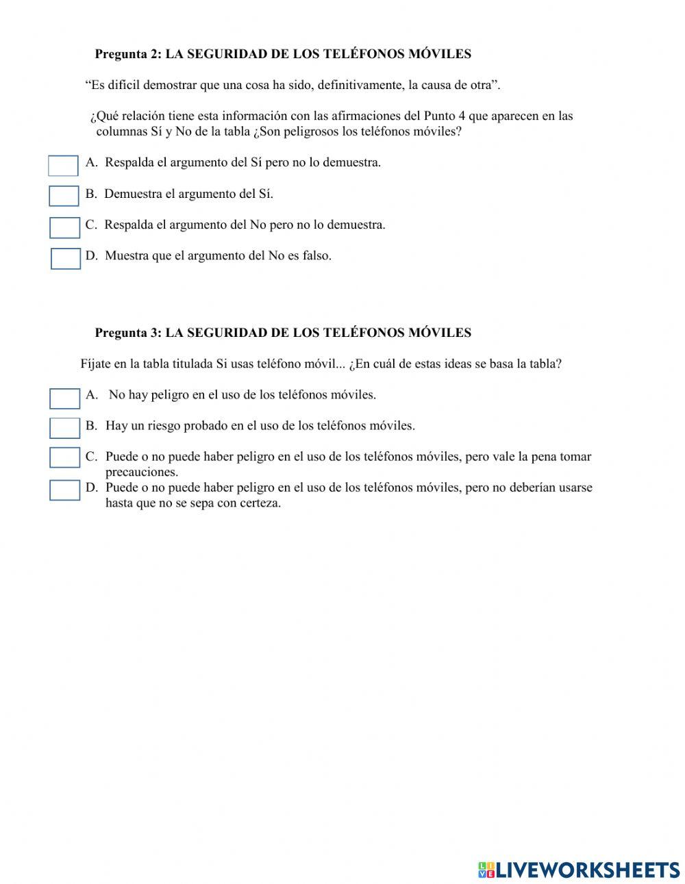 Comprensión lectora