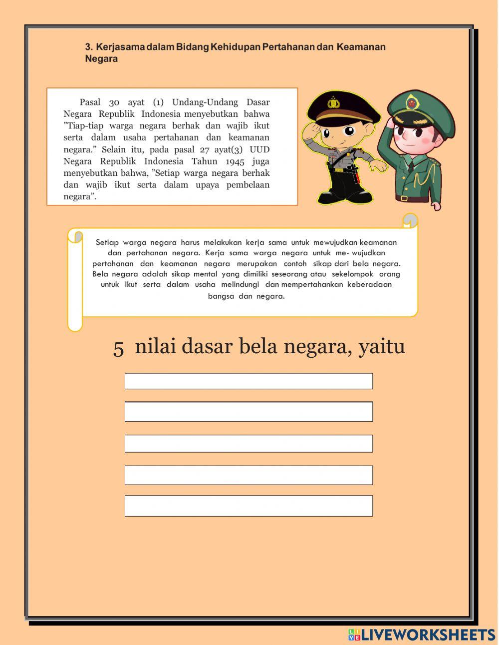 Kerjasama dalam bidang kehidupan