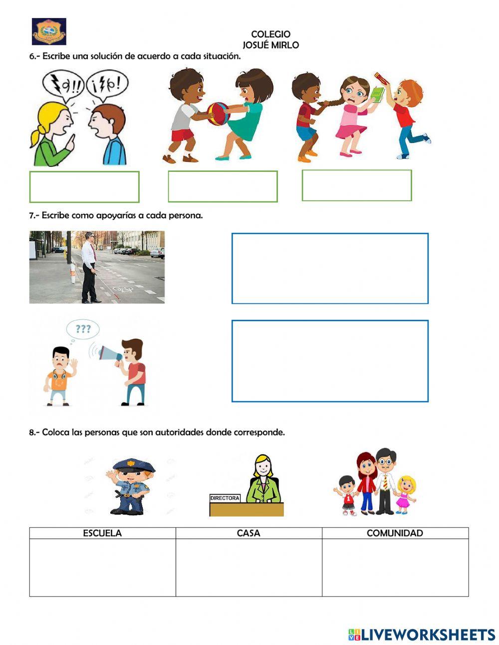 Examen Formación Cívica y Ética Tercer trimestre