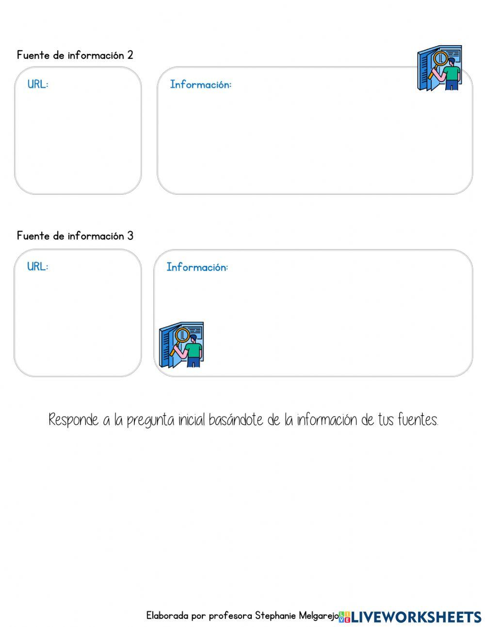 Investigación en la web