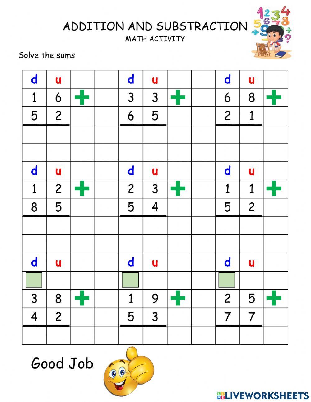 Sumas y restas básicas