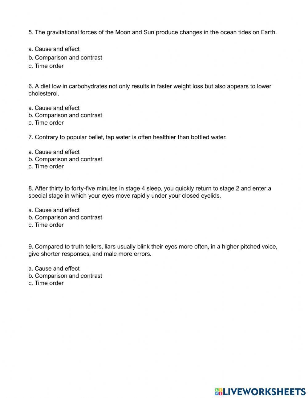 Homework -4:Rhetorical Patterns