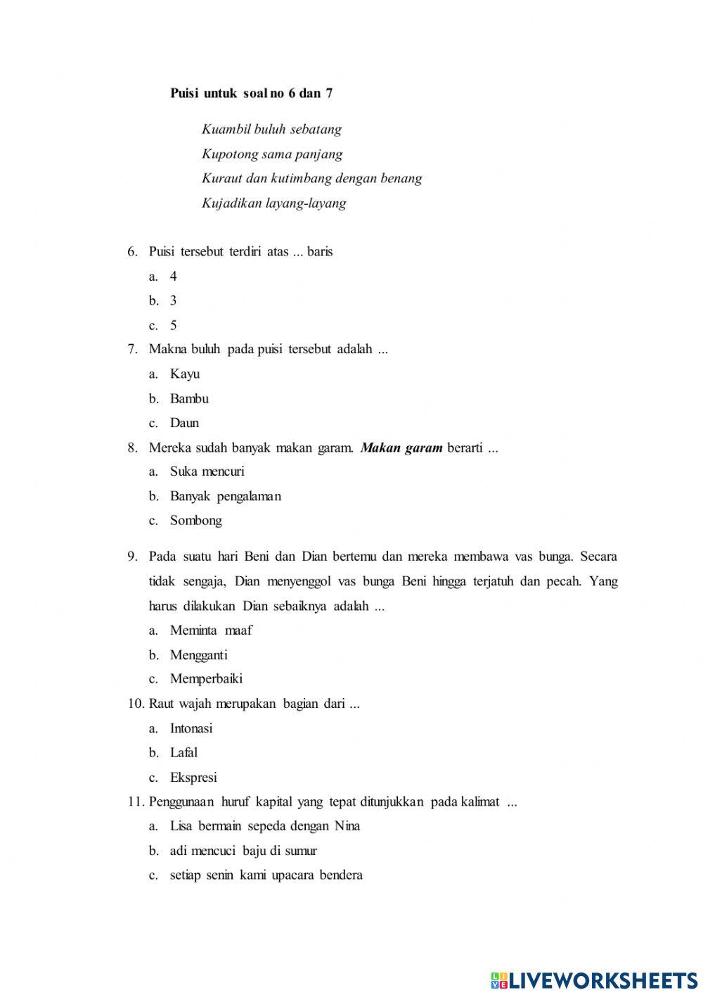 PAS 2 Bahasa Indonesia