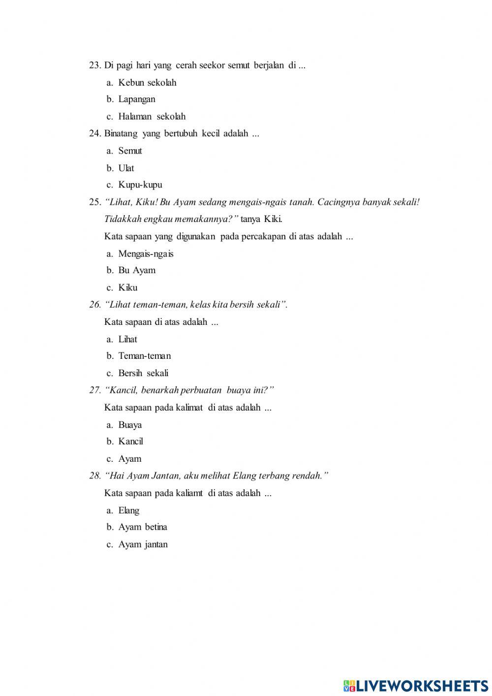 PAS 2 Bahasa Indonesia