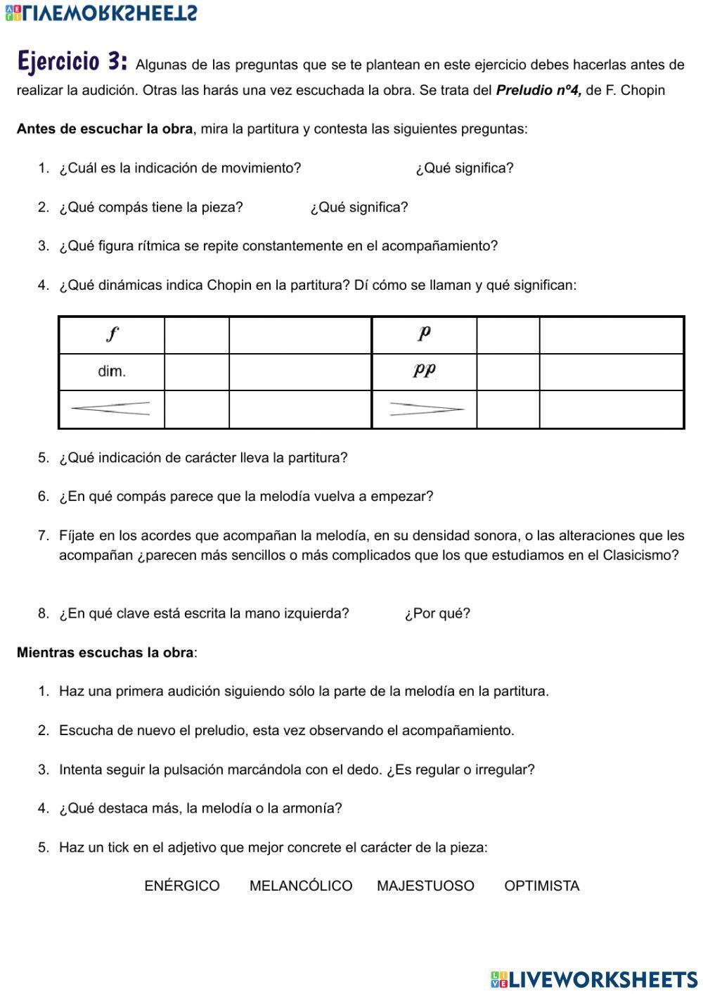 El Romanticismo en la música