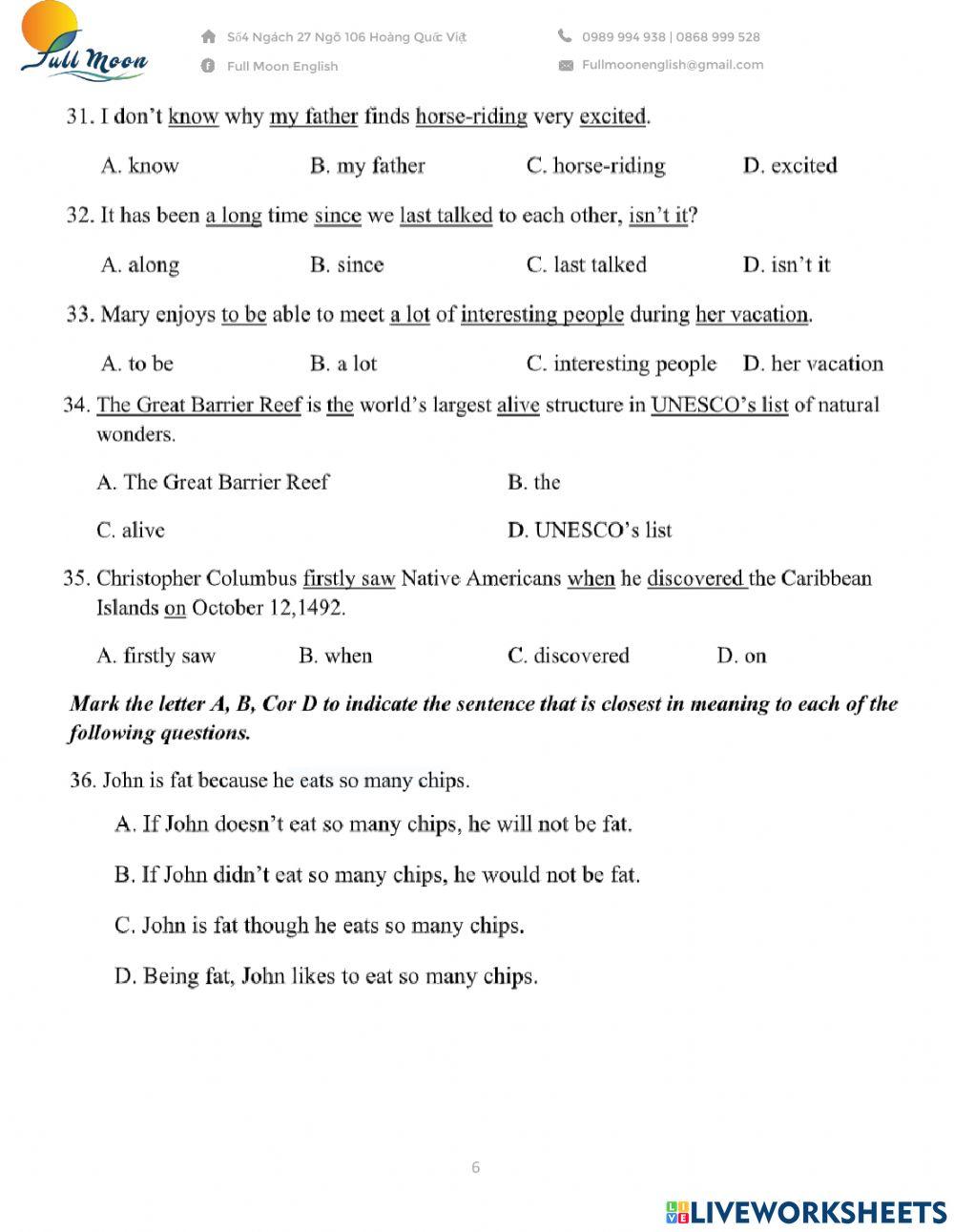 Đề thi vào 10 - Số 4